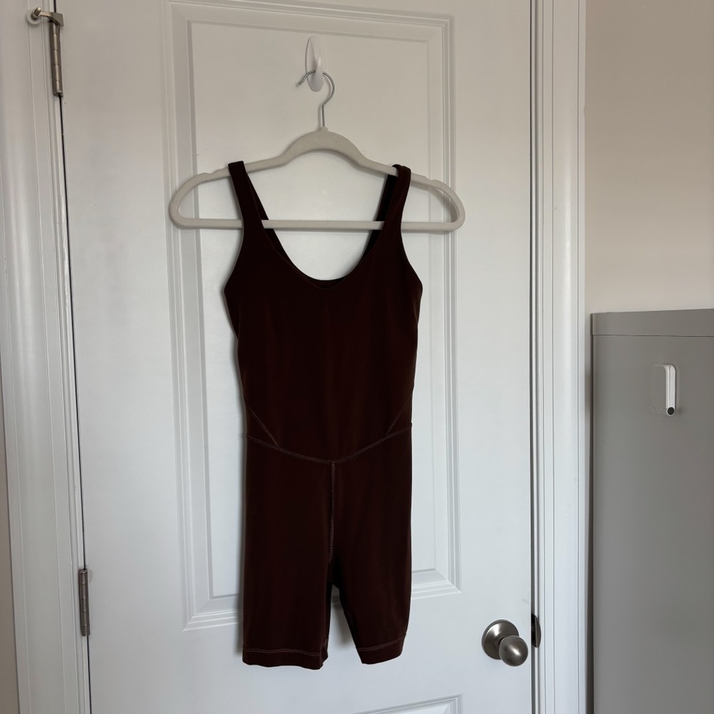 Lululemon Align Bodysuit 6" Java - Picture 3 of 6
